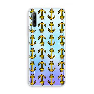 CaseCompany Musketon Anchor: Huawei P Smart Pro Transparant Hoesje