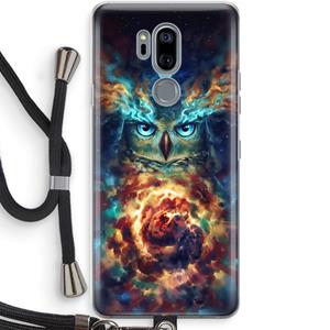 CaseCompany Aurowla: LG G7 Thinq Transparant Hoesje met koord