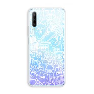 CaseCompany Vexx Mixtape #2: Huawei P Smart Pro Transparant Hoesje