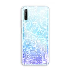 CaseCompany Vexx City #2: Huawei P Smart Pro Transparant Hoesje