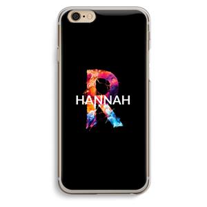 CaseCompany Abstract Spectrum: iPhone 6 / 6S Transparant Hoesje