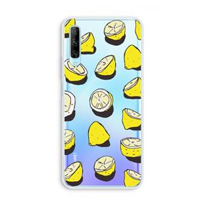 CaseCompany When Life Gives You Lemons...: Huawei P Smart Pro Transparant Hoesje