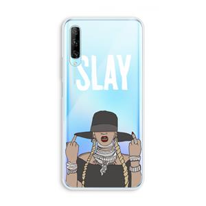 CaseCompany Slay All Day: Huawei P Smart Pro Transparant Hoesje