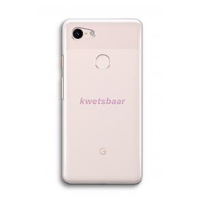 CaseCompany kwetsbaar: Google Pixel 3 Transparant Hoesje