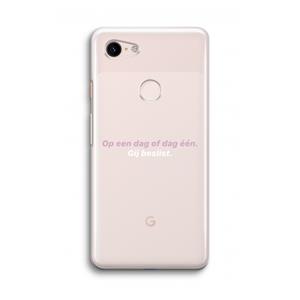 CaseCompany gij beslist: Google Pixel 3 Transparant Hoesje