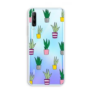 CaseCompany Sanseveria: Huawei P Smart Pro Transparant Hoesje