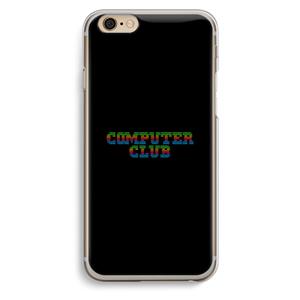 CaseCompany Retro: iPhone 6 / 6S Transparant Hoesje
