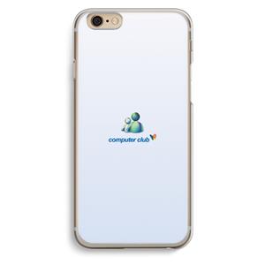 CaseCompany MSN: iPhone 6 / 6S Transparant Hoesje