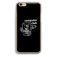 CaseCompany Floppyhead: iPhone 6 / 6S Transparant Hoesje