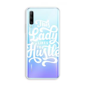 CaseCompany Hustle Lady: Huawei P Smart Pro Transparant Hoesje