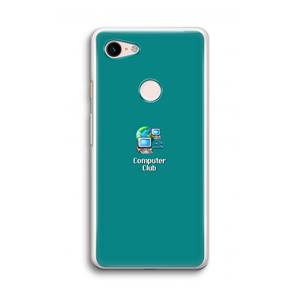CaseCompany Win98: Google Pixel 3 Transparant Hoesje