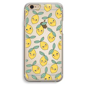 CaseCompany Citroenen: iPhone 6 / 6S Transparant Hoesje