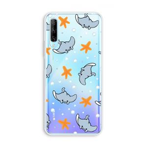 CaseCompany Manta: Huawei P Smart Pro Transparant Hoesje