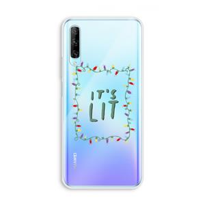 CaseCompany It's Lit: Huawei P Smart Pro Transparant Hoesje