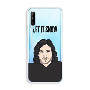 CaseCompany Let It Snow: Huawei P Smart Pro Transparant Hoesje