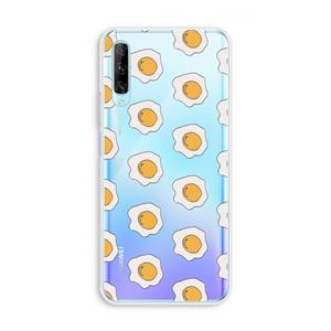 CaseCompany Bacon to my eggs #1: Huawei P Smart Pro Transparant Hoesje