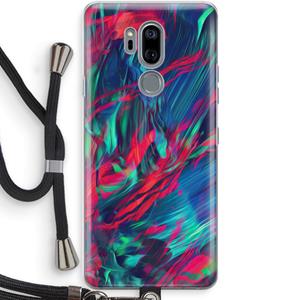 CaseCompany Pilgrims Of The Sea: LG G7 Thinq Transparant Hoesje met koord