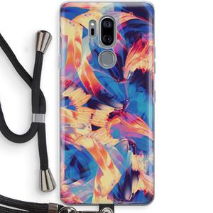 CaseCompany Tuesday Night: LG G7 Thinq Transparant Hoesje met koord