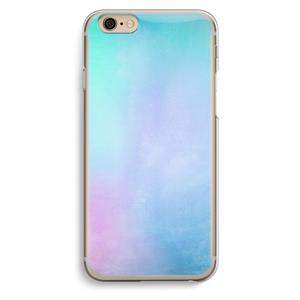 CaseCompany mist pastel: iPhone 6 / 6S Transparant Hoesje