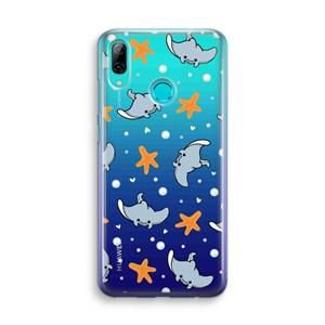 CaseCompany Manta: Huawei P Smart (2019) Transparant Hoesje