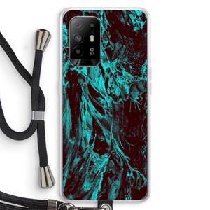 CaseCompany Ice Age: Oppo A94 5G Transparant Hoesje met koord