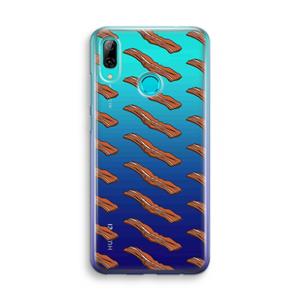 CaseCompany Bacon to my eggs #2: Huawei P Smart (2019) Transparant Hoesje
