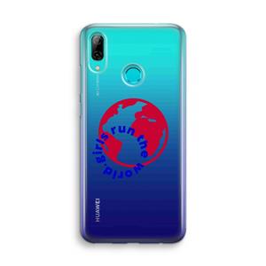 CaseCompany Run The World: Huawei P Smart (2019) Transparant Hoesje