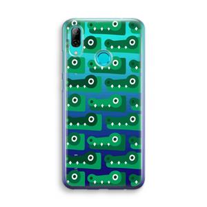 CaseCompany Crocs: Huawei P Smart (2019) Transparant Hoesje