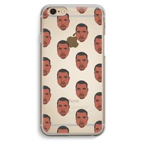 CaseCompany Kanye Call Me℃: iPhone 6 / 6S Transparant Hoesje