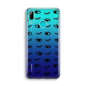 CaseCompany Eye pattern #2: Huawei P Smart (2019) Transparant Hoesje