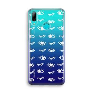 CaseCompany Eye pattern #3: Huawei P Smart (2019) Transparant Hoesje