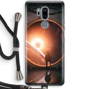 CaseCompany Ephemeral: LG G7 Thinq Transparant Hoesje met koord