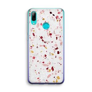 CaseCompany Terrazzo N°9: Huawei P Smart (2019) Transparant Hoesje