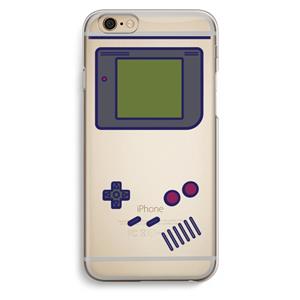 CaseCompany Game On: iPhone 6 / 6S Transparant Hoesje
