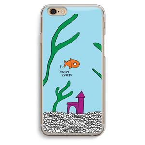 CaseCompany Aquarium: iPhone 6 / 6S Transparant Hoesje