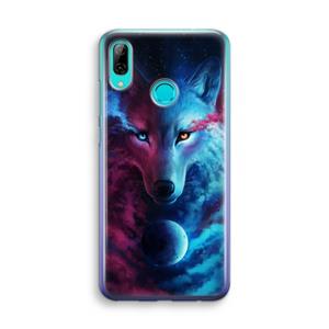 CaseCompany Where Light And Dark Meet: Huawei P Smart (2019) Transparant Hoesje