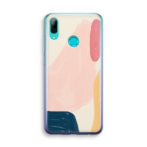 CaseCompany Saturday Flow: Huawei P Smart (2019) Transparant Hoesje