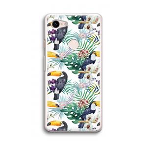 CaseCompany Tukans: Google Pixel 3 Transparant Hoesje