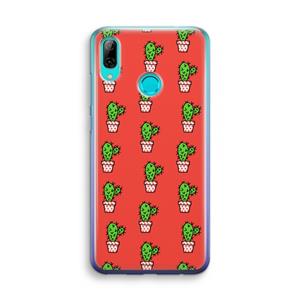 CaseCompany Mini cactus: Huawei P Smart (2019) Transparant Hoesje
