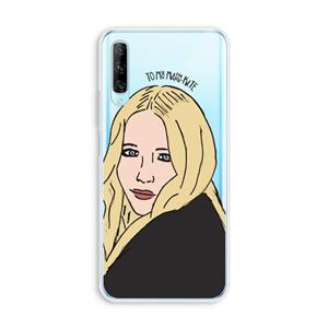 CaseCompany Mary Kate: Huawei P Smart Pro Transparant Hoesje