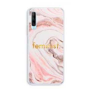 CaseCompany Feminist: Huawei P Smart Pro Transparant Hoesje