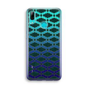 CaseCompany Moroccan tiles: Huawei P Smart (2019) Transparant Hoesje