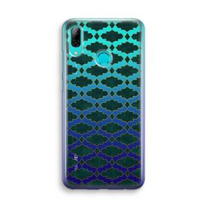 CaseCompany Moroccan tiles: Huawei P Smart (2019) Transparant Hoesje