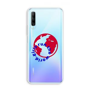 CaseCompany Run The World: Huawei P Smart Pro Transparant Hoesje