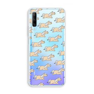 CaseCompany Ponys: Huawei P Smart Pro Transparant Hoesje