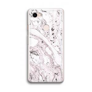 CaseCompany Mengelmoes: Google Pixel 3 Transparant Hoesje