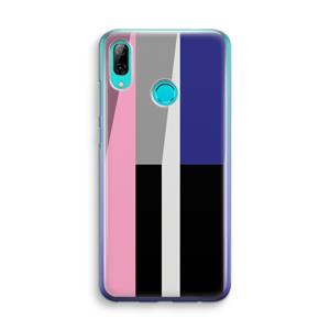 CaseCompany Gestalte 4: Huawei P Smart (2019) Transparant Hoesje