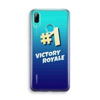 CaseCompany Victory Royale: Huawei P Smart (2019) Transparant Hoesje