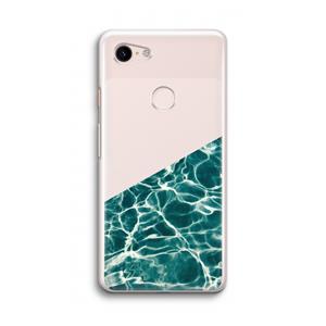 CaseCompany Weerkaatsing water: Google Pixel 3 Transparant Hoesje