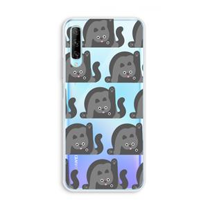 CaseCompany Cats: Huawei P Smart Pro Transparant Hoesje